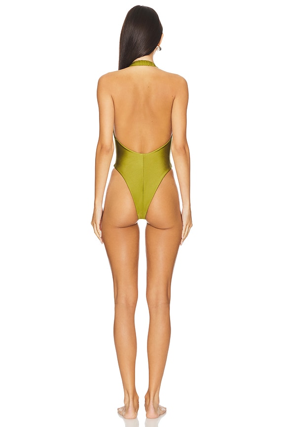 Lovers and Friends Find Me One Piece in Olive Green