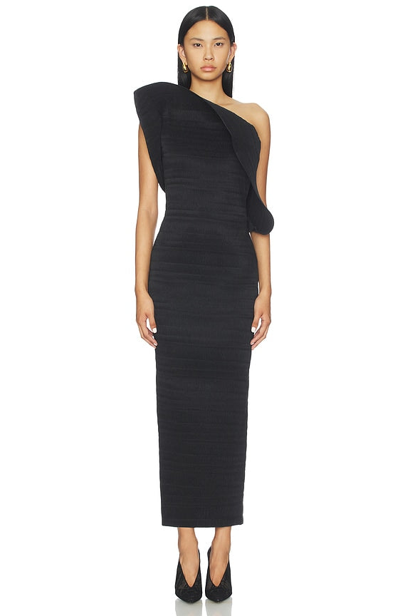 Magda Butrym Strapless Long Dress