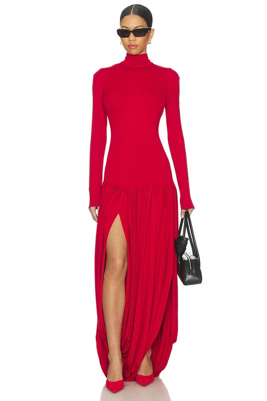 Magda Butrym Long Sleeve Dress