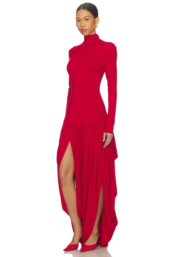 Magda Butrym Long Sleeve Dress