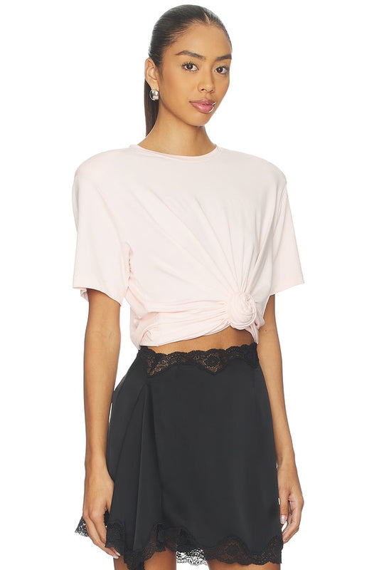 Magda Butrym Tie Front T-Shirt