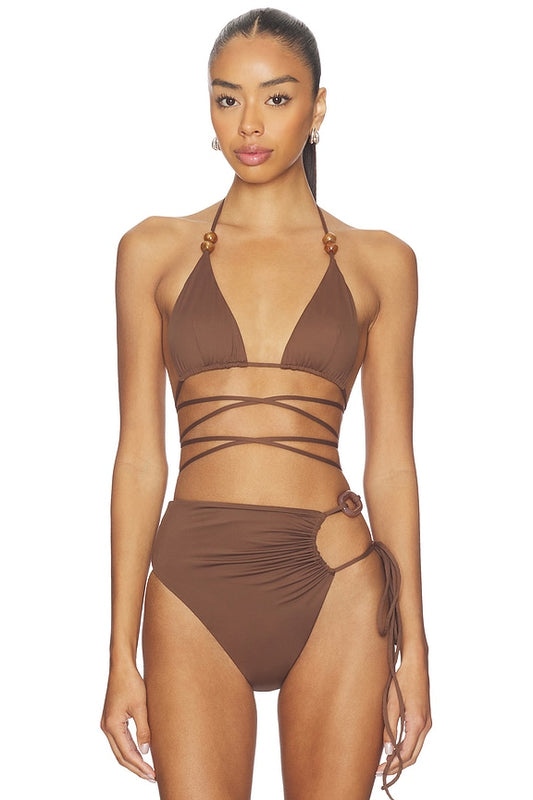 Magda Butrym Triangle Bikini Top