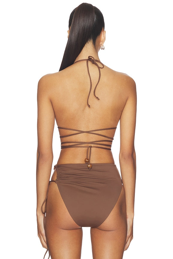 Magda Butrym Triangle Bikini Top