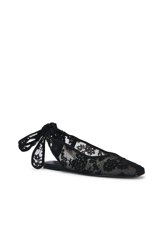 Magda Butrym Lace Ballet Flat