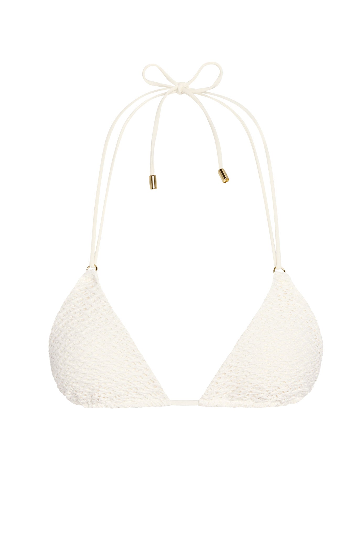 Monday Swimwear HANALEI TOP - IVORY CROCHET