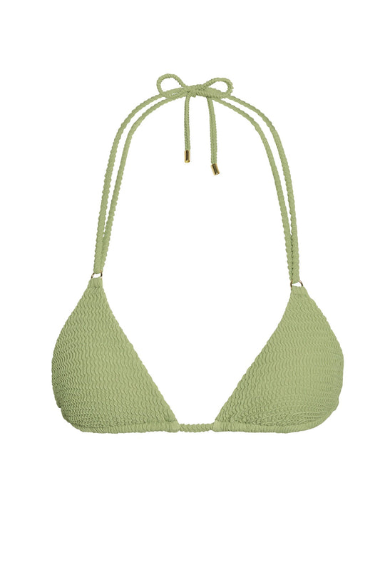 Monday Swimwear HANALEI TOP - AVOCADO CRINKLE