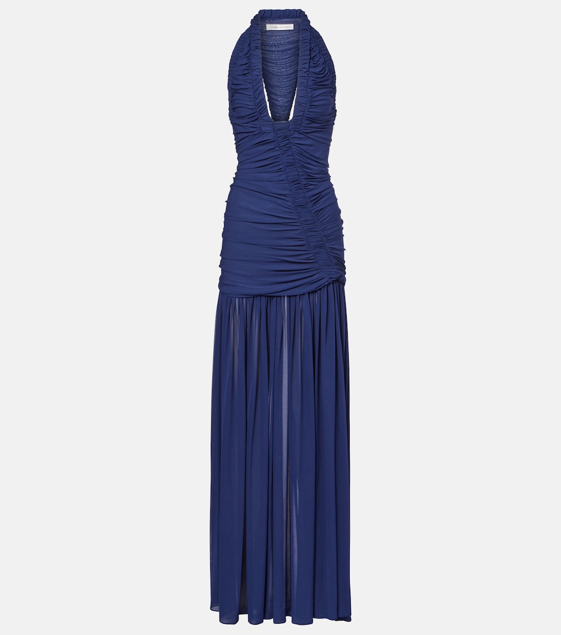 Christopher Esber Orion ruched halterneck gown