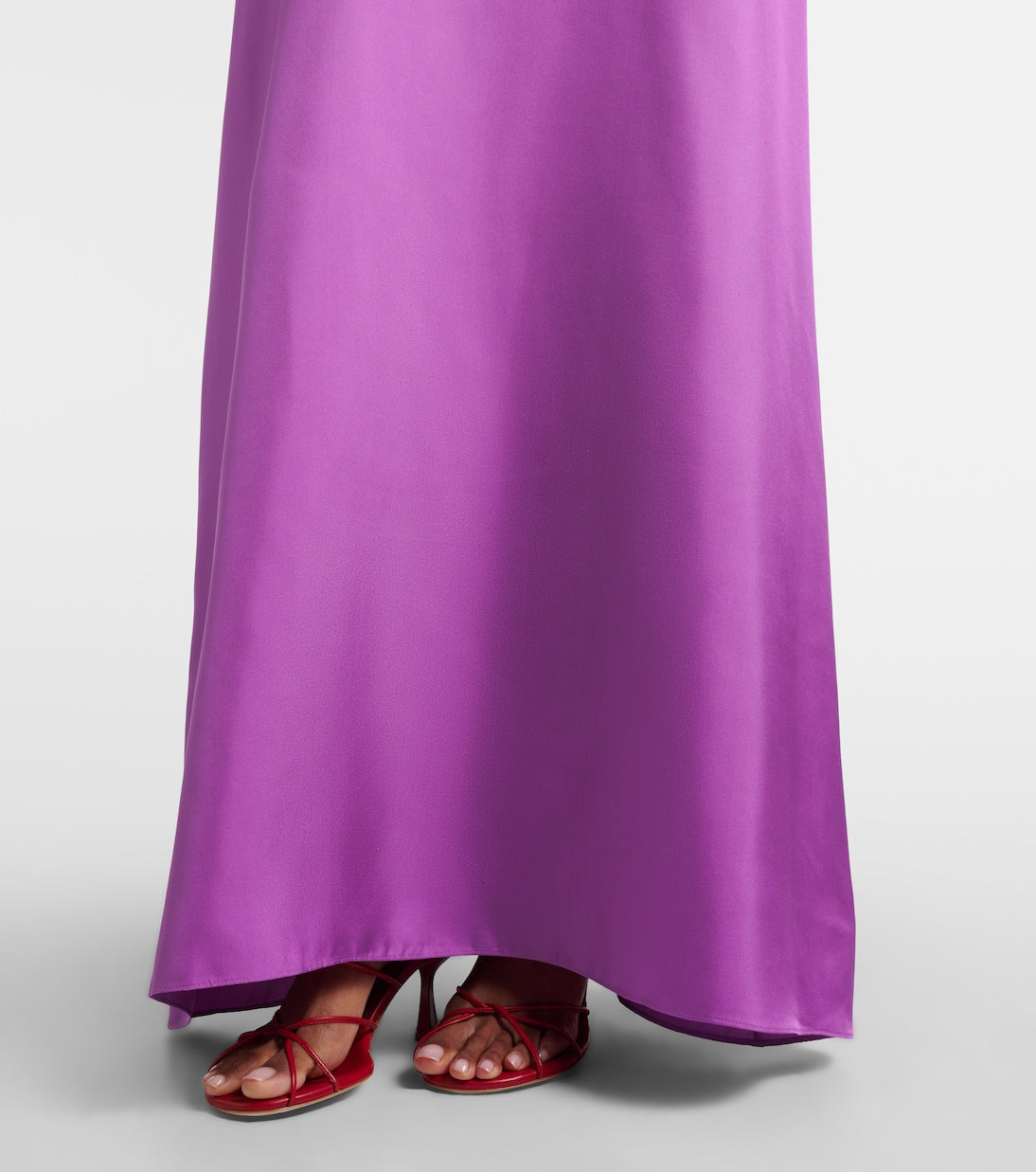Christopher Esber Strapless silk satin gown
