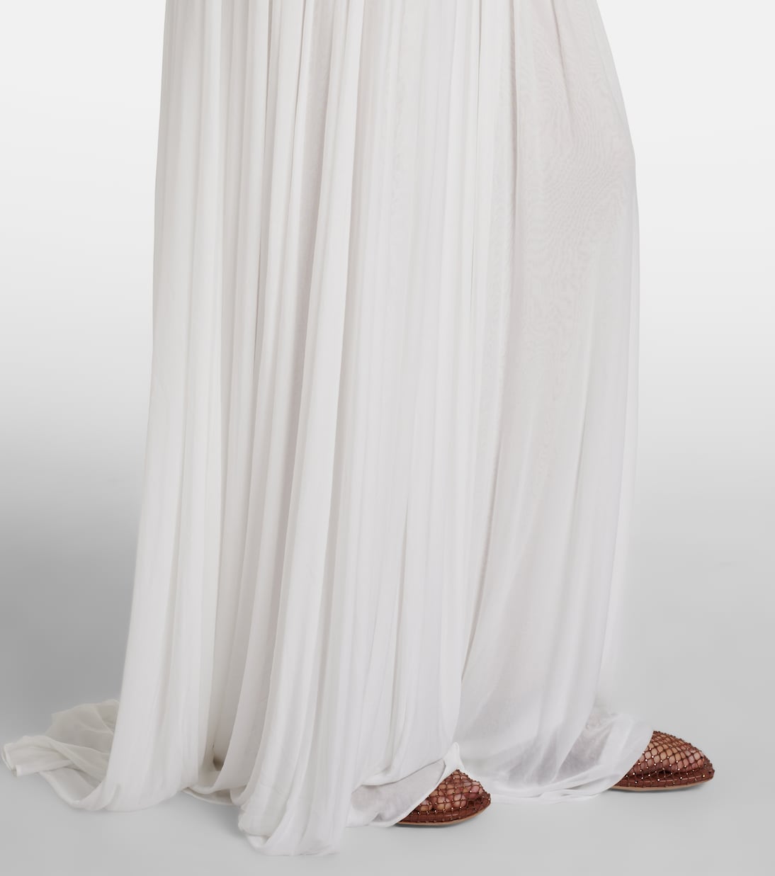 Christopher Esber Bridal Orion ruched halterneck gown