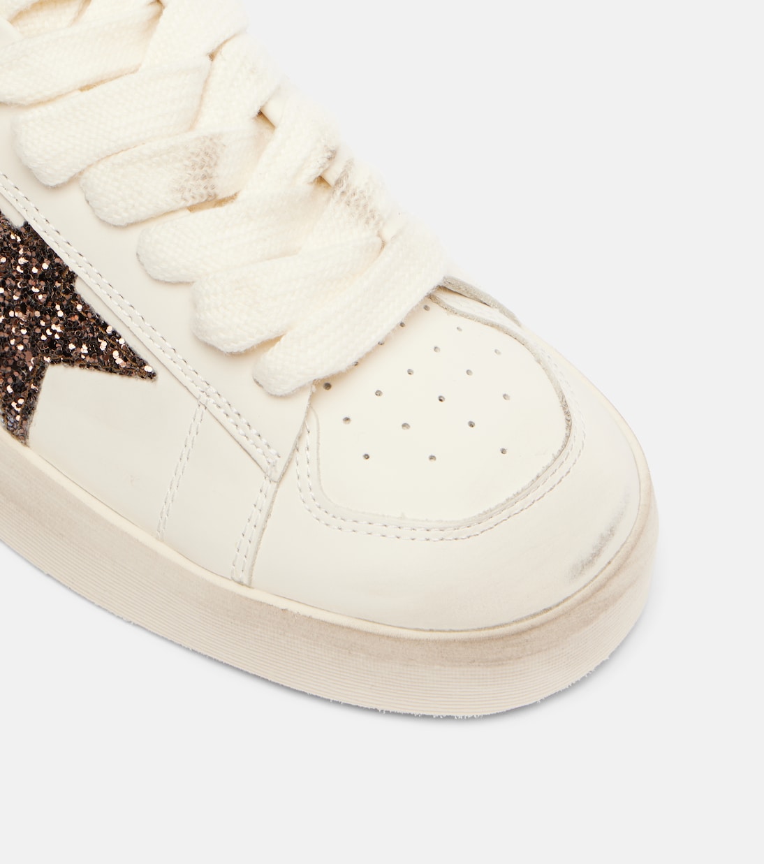 Golden Goose Stardan embellished leather sneakers