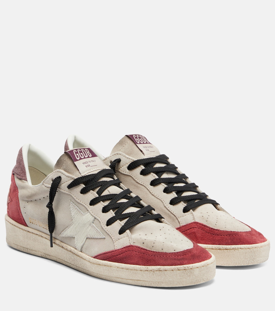 Golden Goose Ball Star suede sneakers