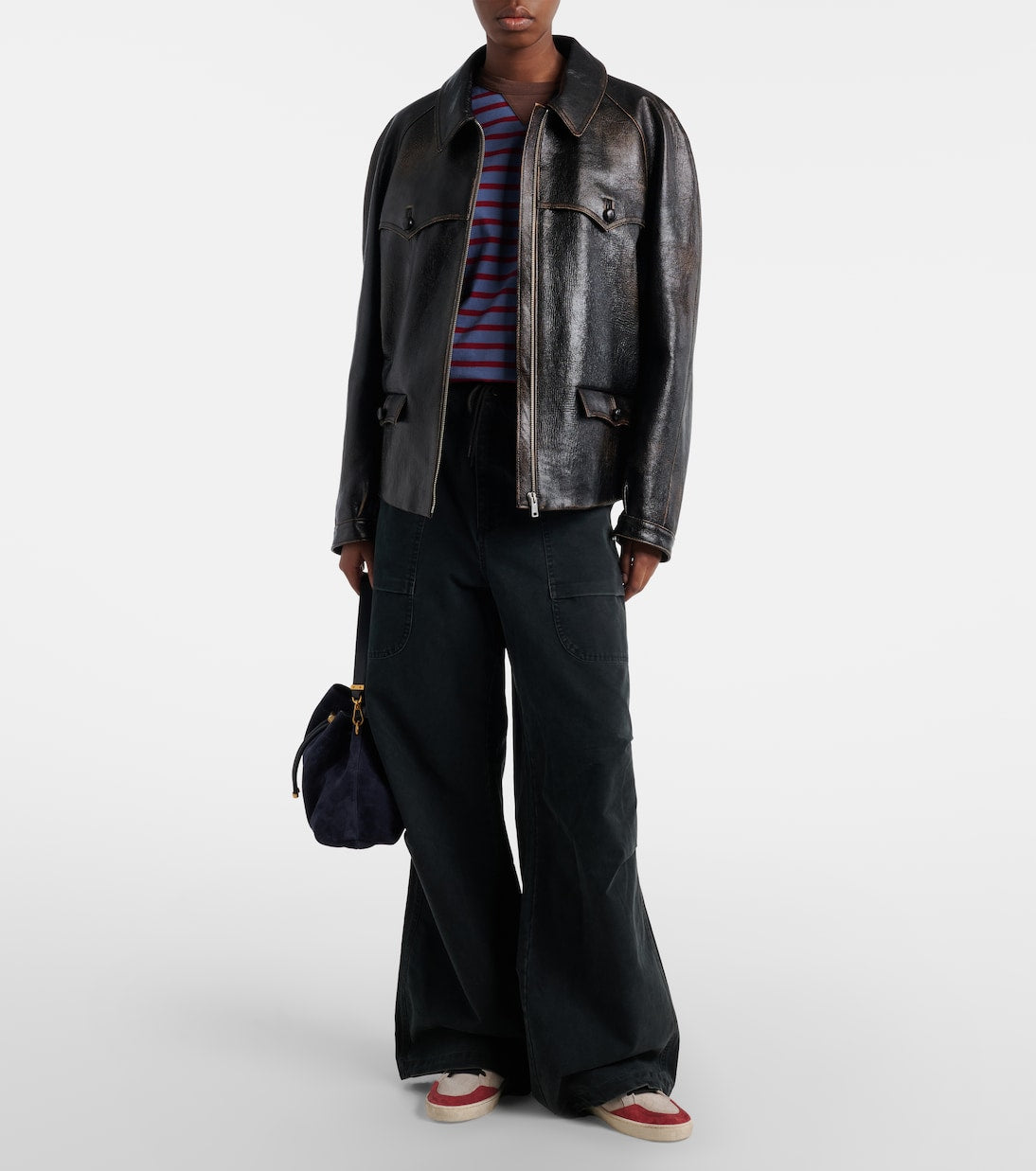 Golden Goose Ball Star suede sneakers