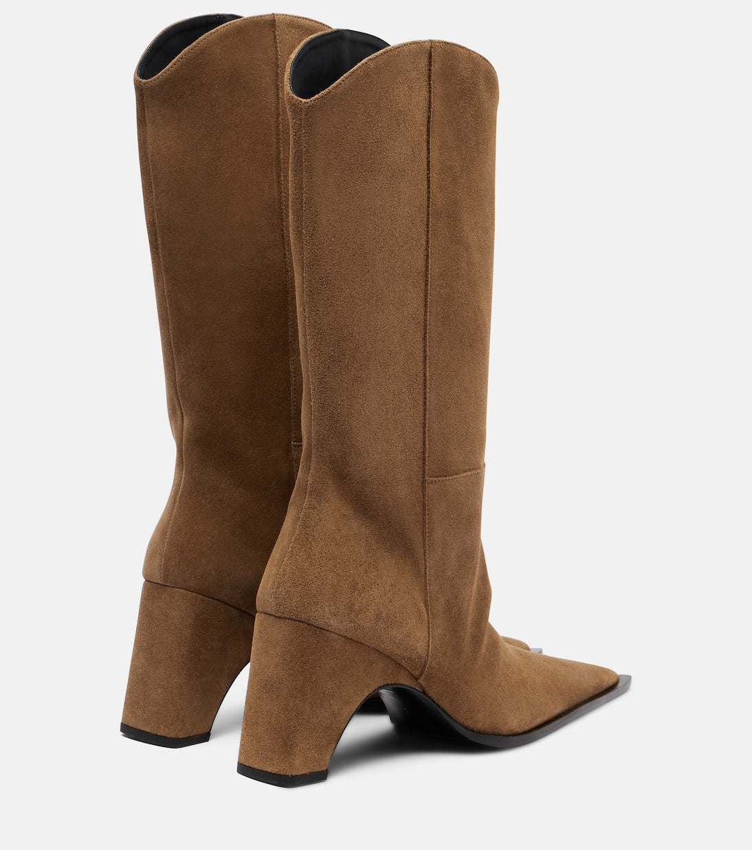 Coperni Cowboy suede knee-high boots