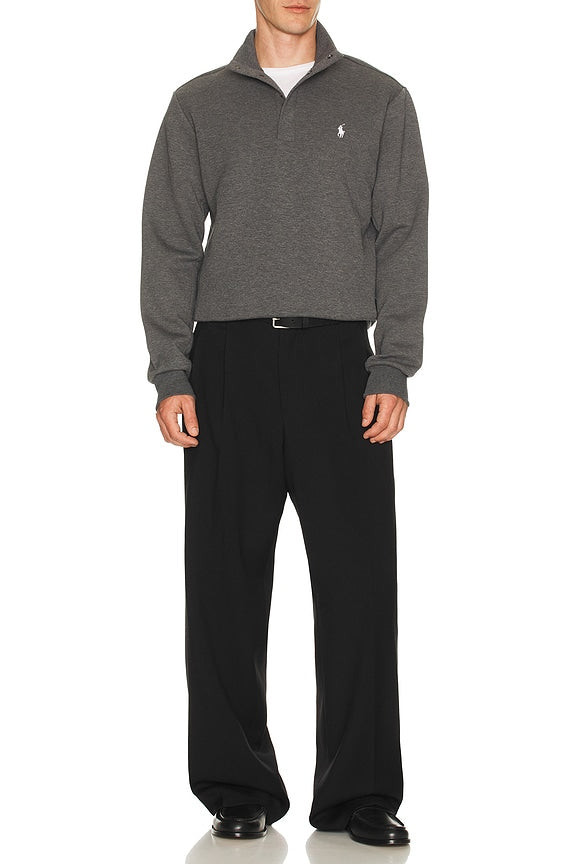 Polo Ralph Lauren Long Sleeve Double Knit Tech Snap Mocknock Pullover