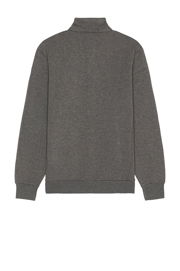 Polo Ralph Lauren Long Sleeve Double Knit Tech Snap Mocknock Pullover