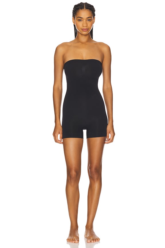 Skims Seamless Sculpt Strapless Shortie Bodysuit