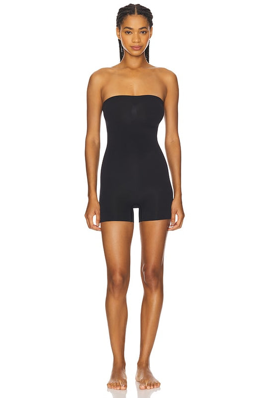 Skims Seamless Sculpt Strapless Shortie Bodysuit