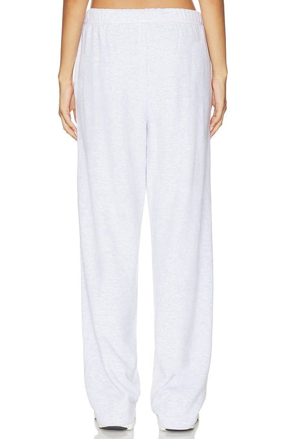 Skims Cotton Fleece Classic Straight Leg Pants