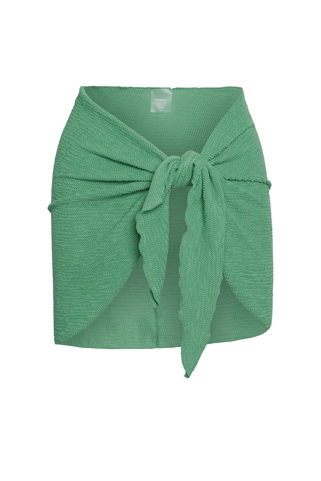 Monday Swimwear ST BARTH'S SKIRT - POND CRINKLE