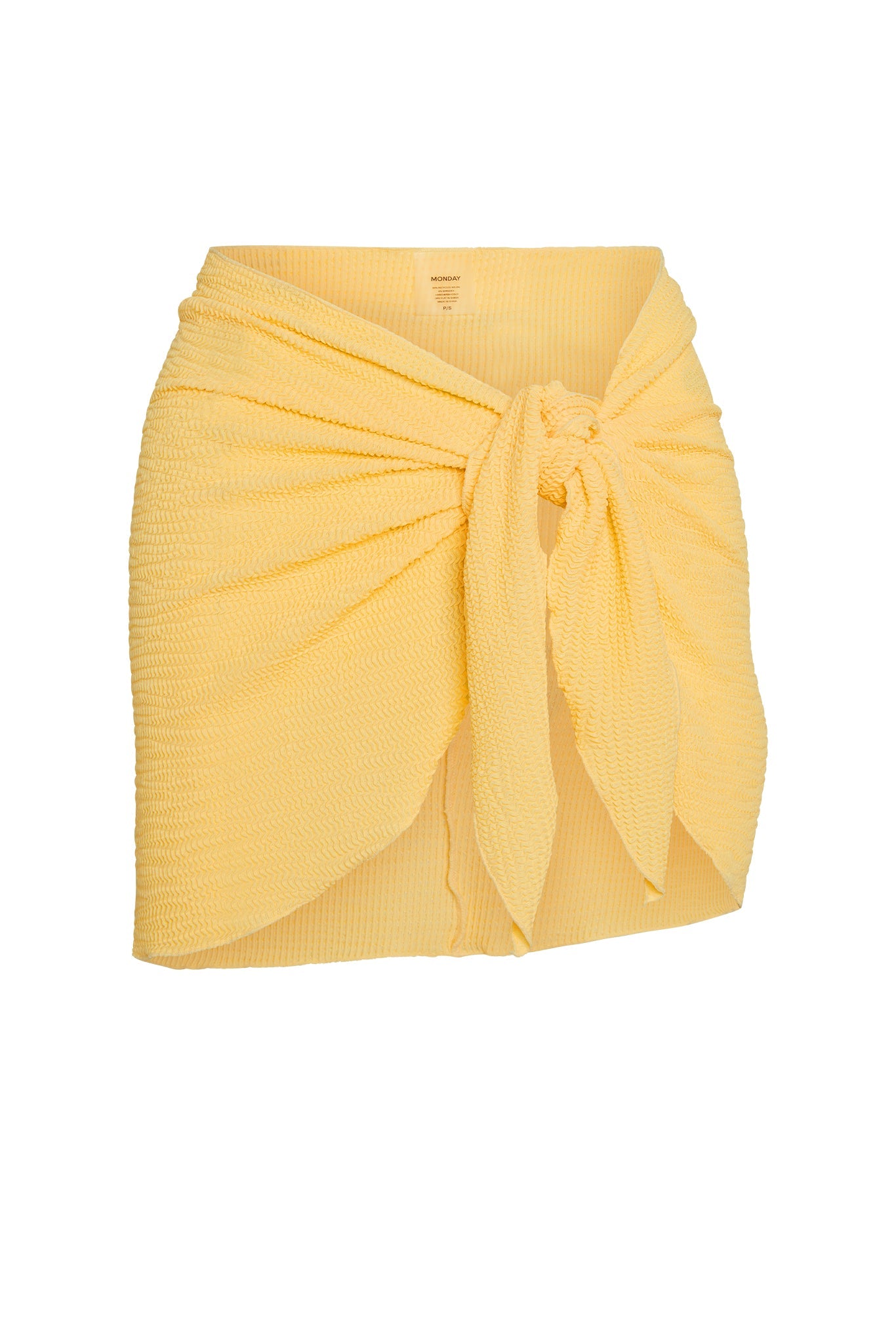 Monday Swimwear ST BARTH'S SKIRT - HONEY CRINKLE