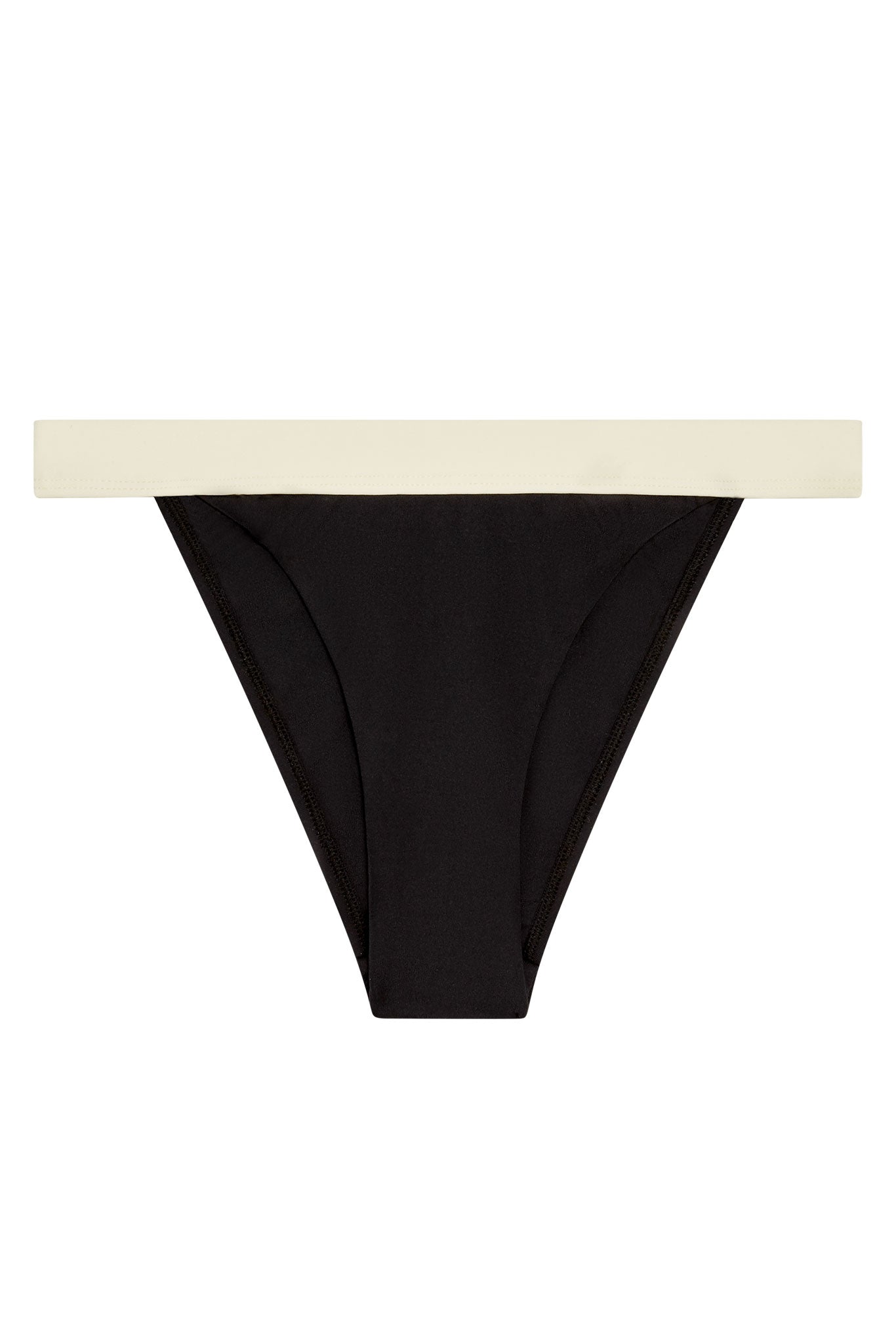Monday Swimwear SANTORINI BOTTOM - BLACK/IVORY