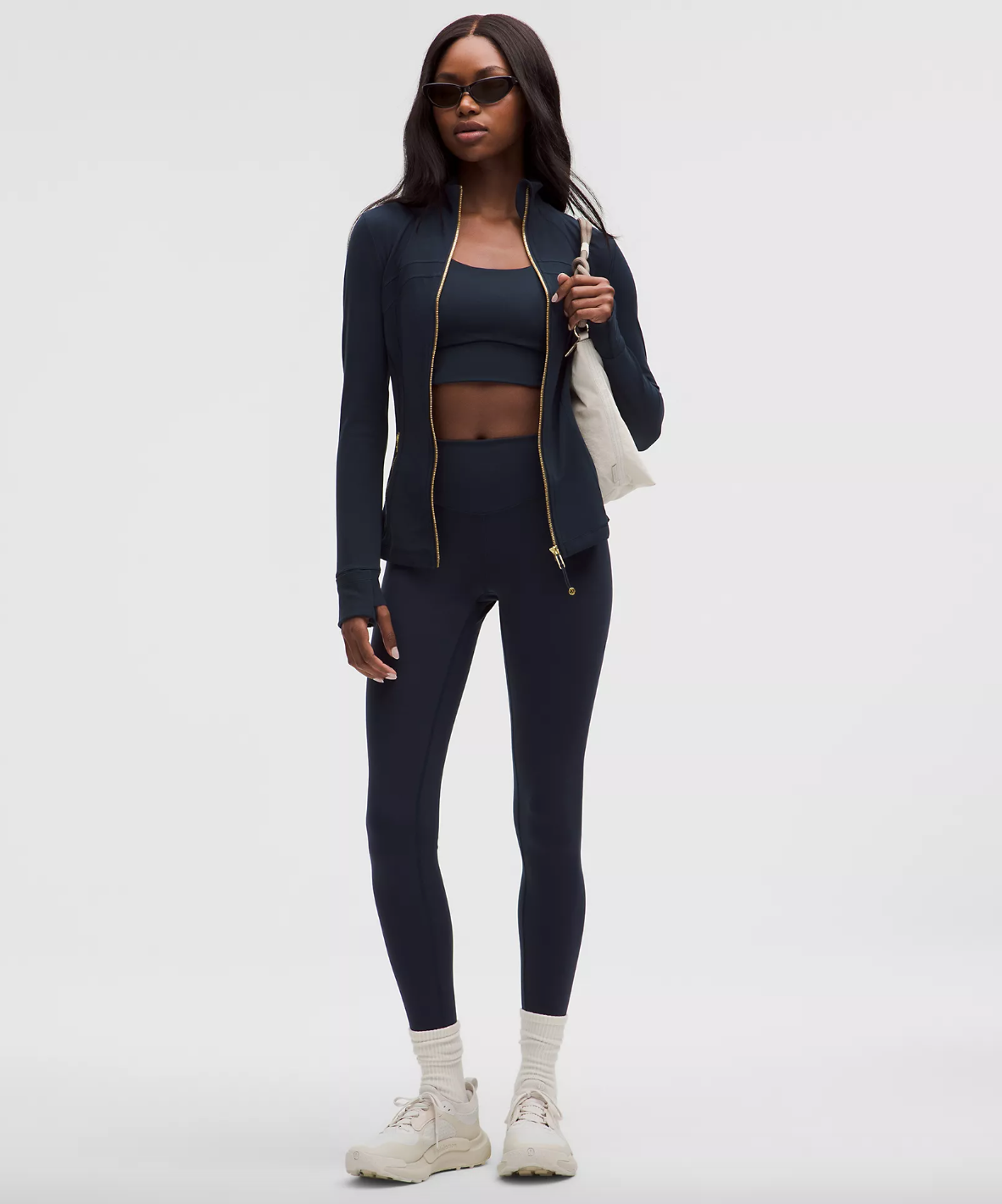 lululemon Define Jacket Nulu True Navy/Gold/Gold