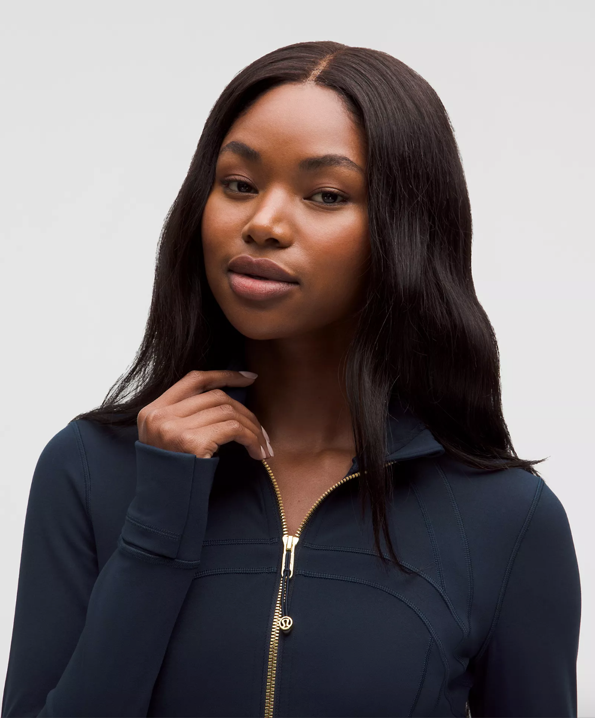 lululemon Define Jacket Nulu True Navy/Gold/Gold