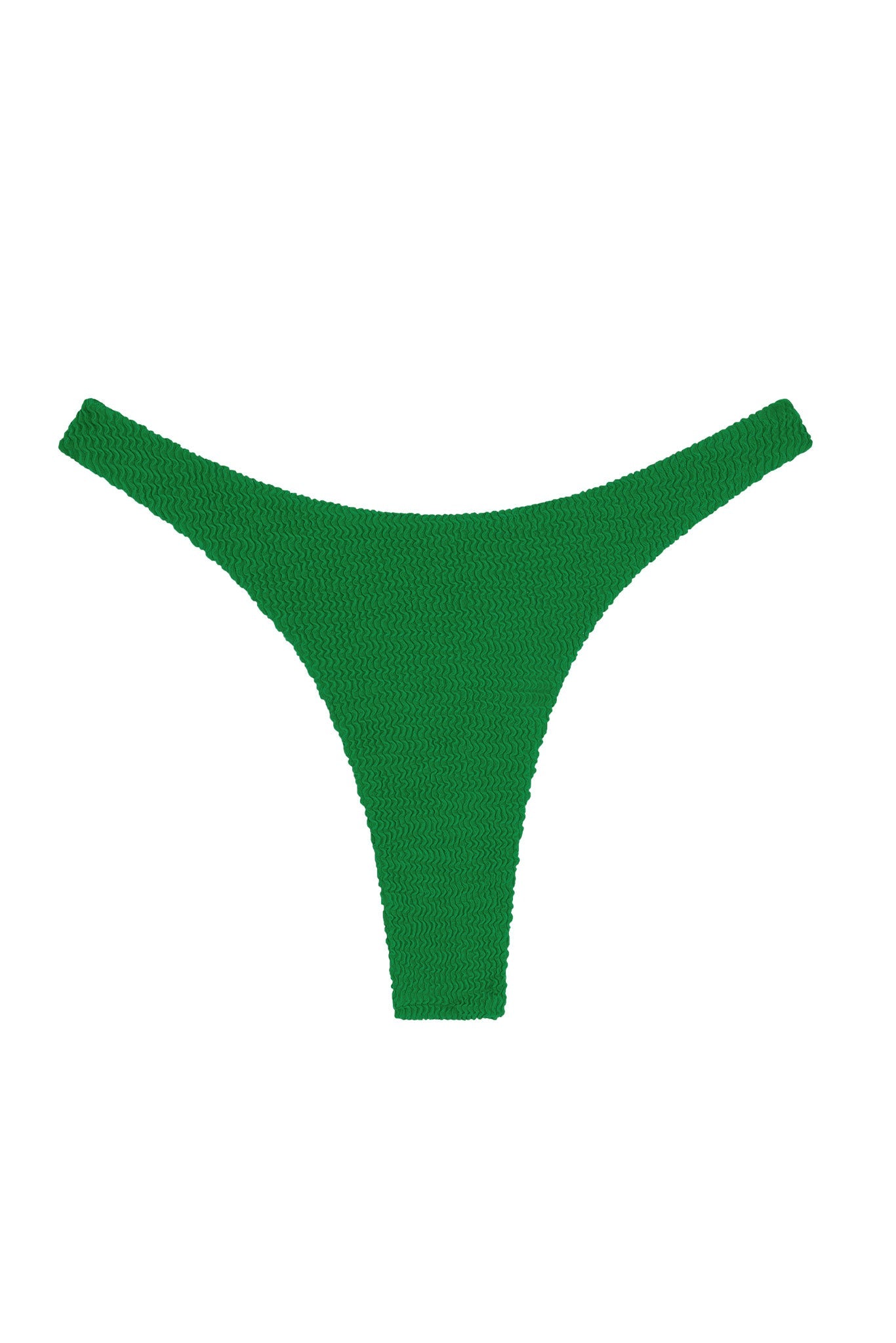 Monday Swimwear TAMARAMA BOTTOM - PALM GREEN CRINKLE