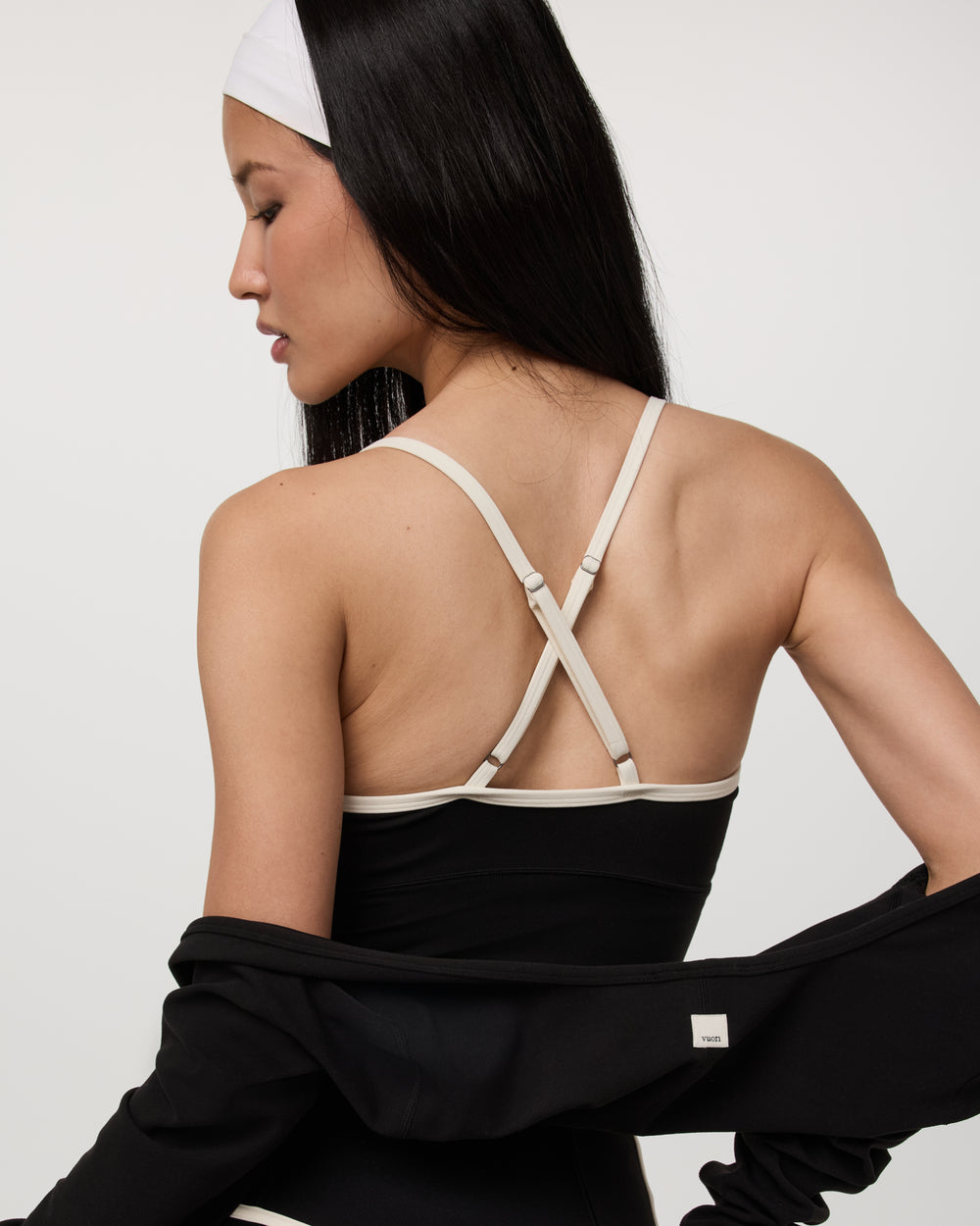 Vuori AllTheFeels Corset Tank Black