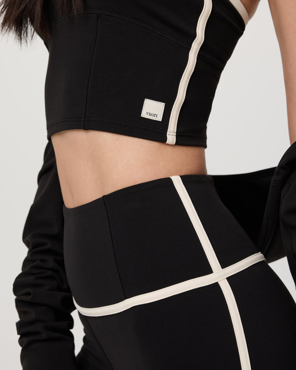 Vuori AllTheFeels Corset Tank Black