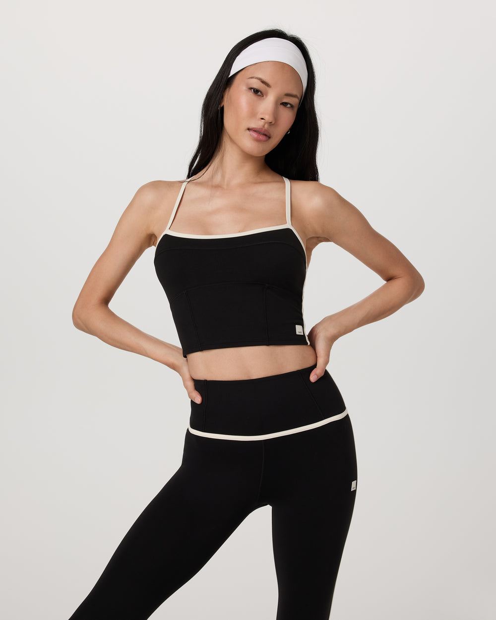 Vuori AllTheFeels Corset Tank Black