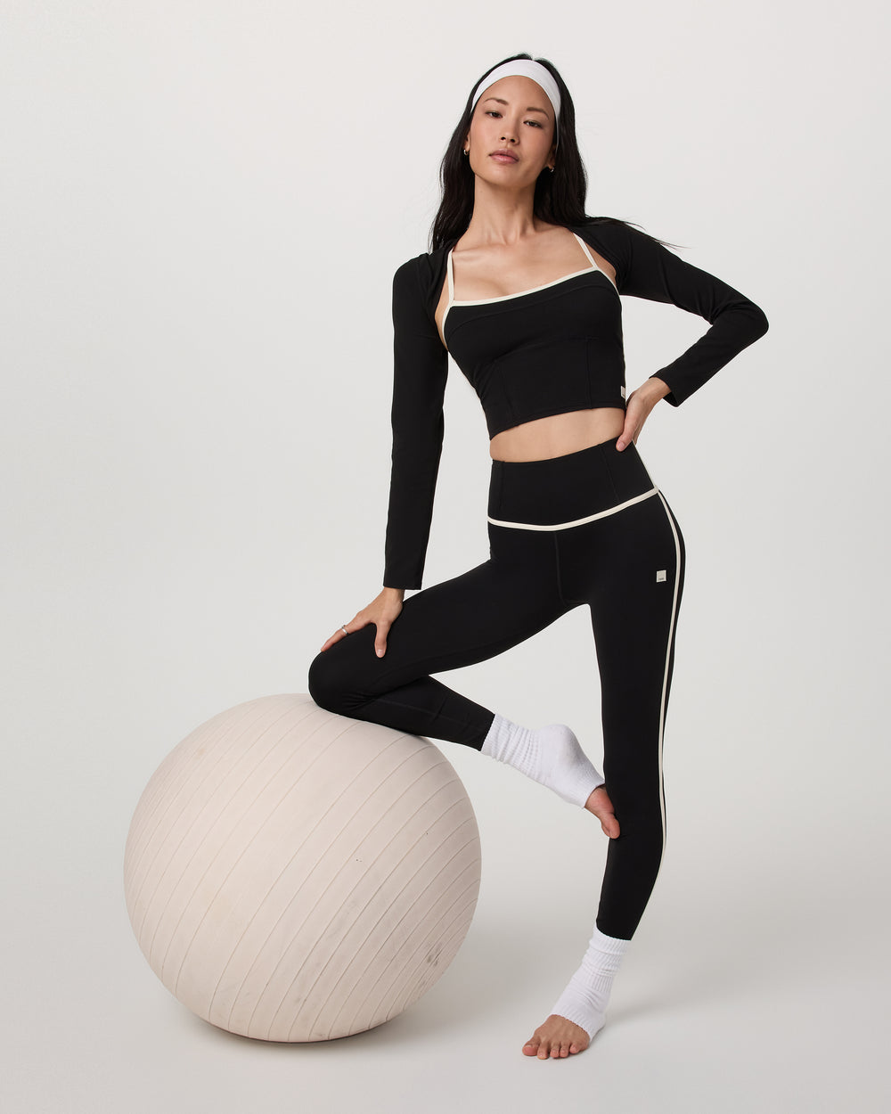 Vuori AllTheFeels Corset Tank Black