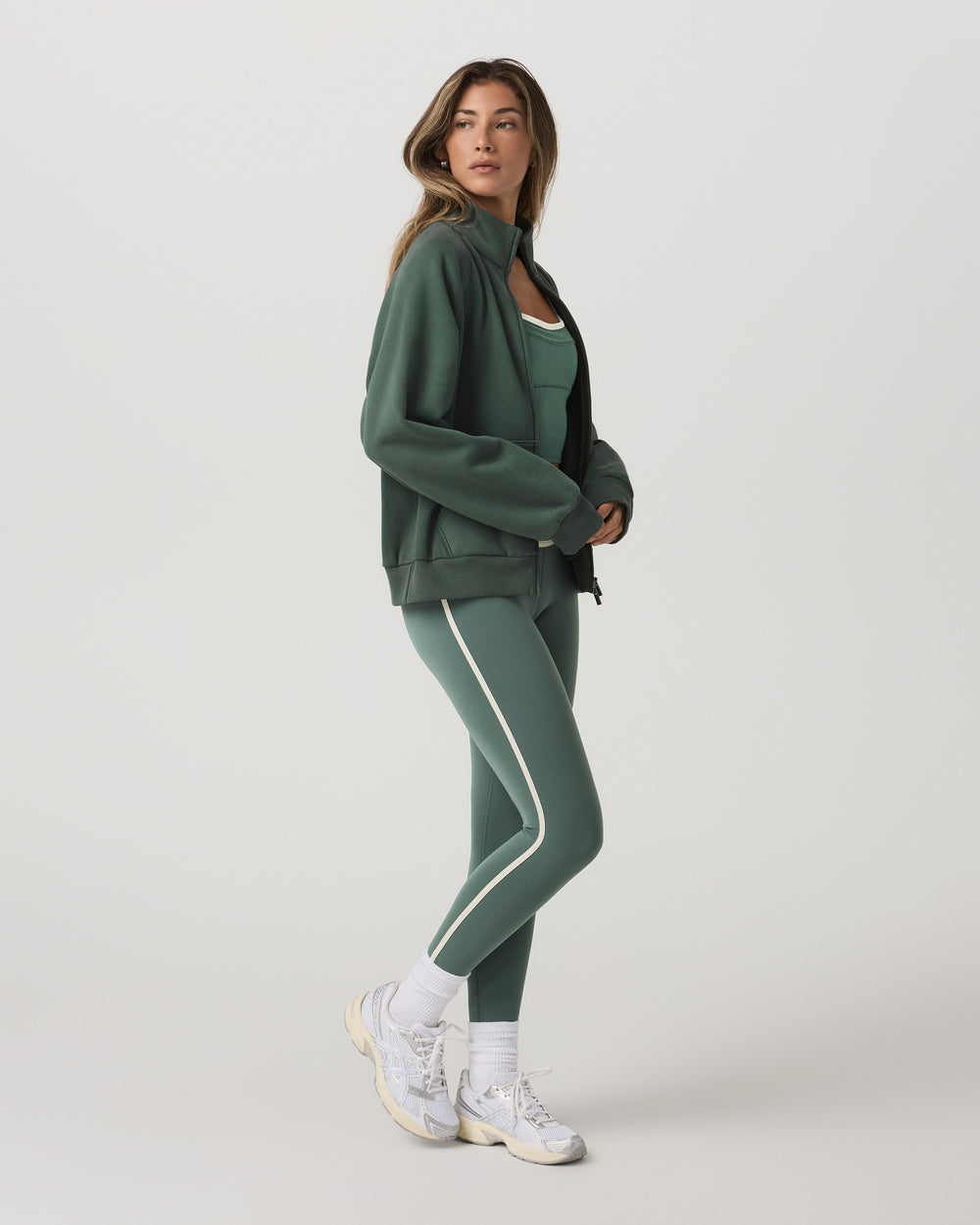 Vuori AllTheFeels Corset Legging Agate Green