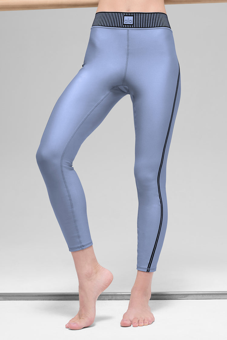 Alo Yoga Airlift High-Waist 7/8 Line Up Legging Winter Frost