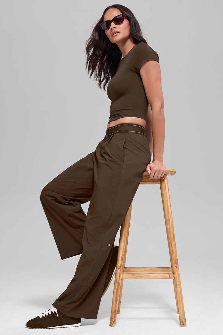 Alo Yoga Suit Up Trouser (Regular) Espresso