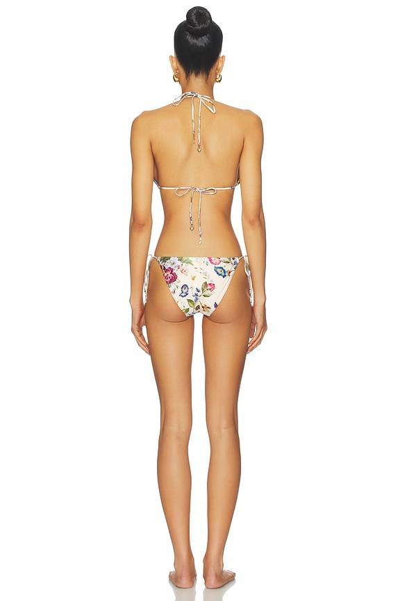 Zimmermann Patience Spliced Triangle Bikini Set