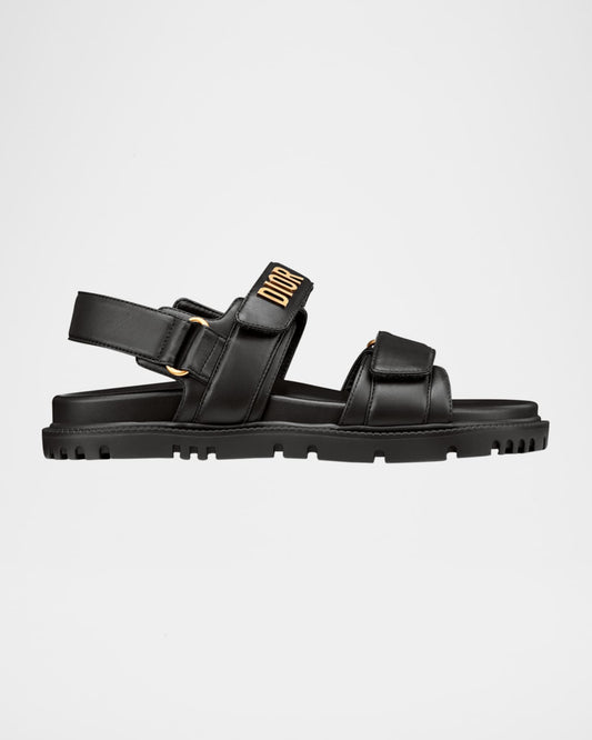 Dior 10MM DIORACT LEATHER SANDAL